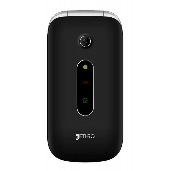 Wholesale Jethro [SC330] 3G Unlocked Flip Senior & Kids Cell Phone, FCC/IC Certified, SOS Emergency Button, 2.4" Large LCD with Large Keypad (Black)